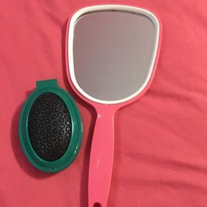 Hand Mirror & Brush Mirror